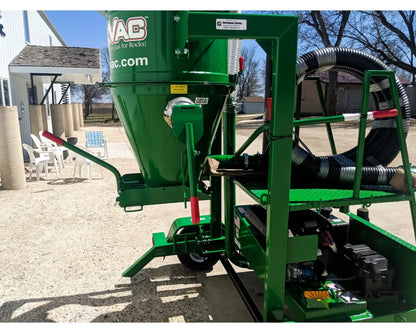 Christianson Rock Vac Towable Industrial Vacuum 24 HP For Construction & Landscaping Rock Vacs