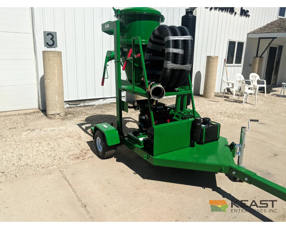Christianson Rock Vac Towable Industrial Vacuum 24 HP For Construction & Landscaping Rock Vacs
