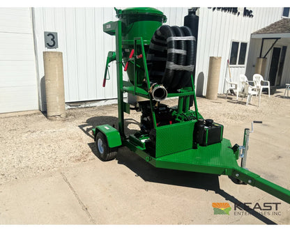 Christianson Rock Vac Towable Industrial Vacuum 24 HP For Construction & Landscaping Rock Vacs