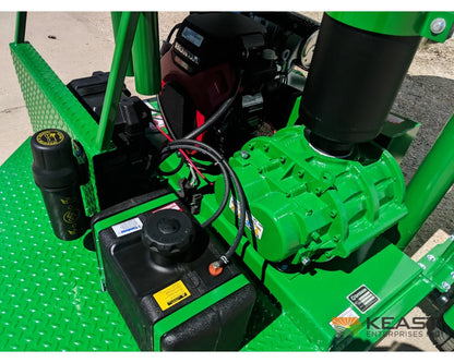 Christianson Rock Vac Towable Industrial Vacuum 24 HP For Construction & Landscaping Rock Vacs