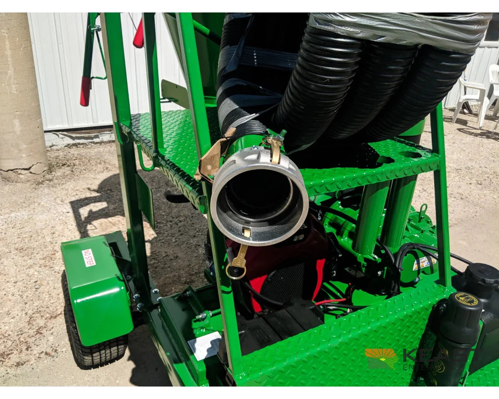 Christianson Rock Vac Towable Industrial Vacuum 24 HP For Construction & Landscaping Rock Vacs