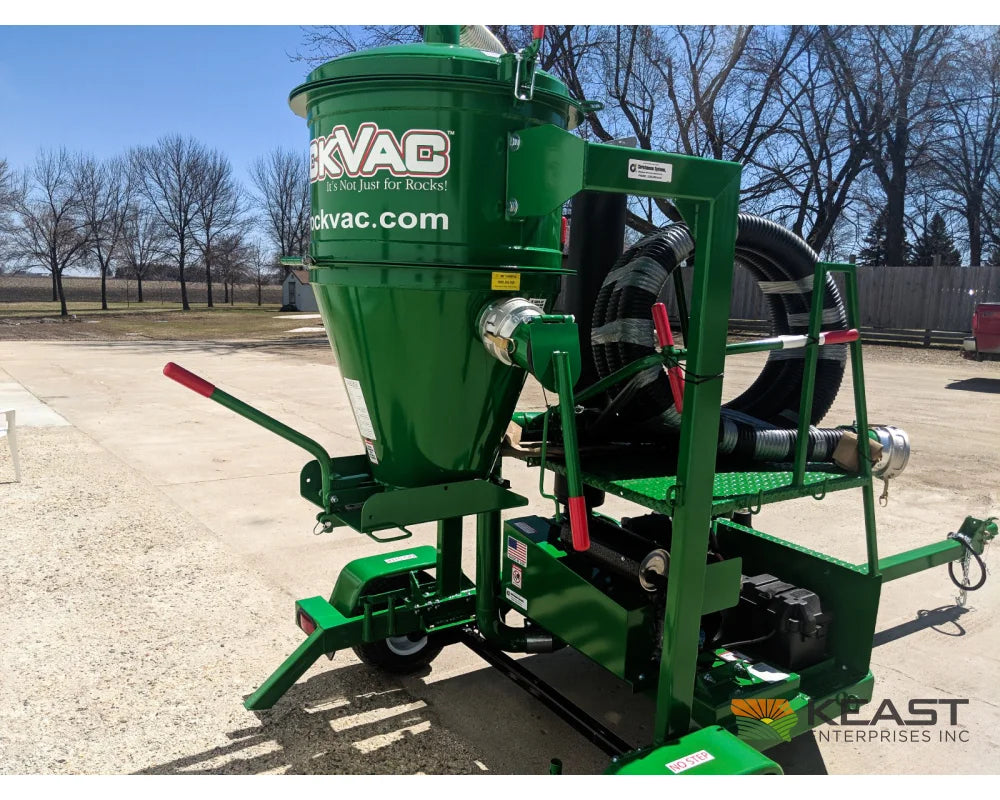 Christianson Rock Vac Towable Industrial Vacuum 24 HP For Construction & Landscaping Rock Vacs
