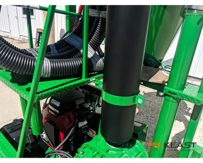 Christianson Rock Vac Towable Industrial Vacuum 24 HP For Construction & Landscaping Rock Vacs