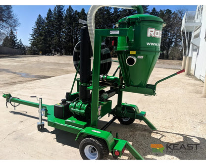 Christianson Rock Vac Towable Industrial Vacuum 24 HP For Construction & Landscaping Rock Vacs