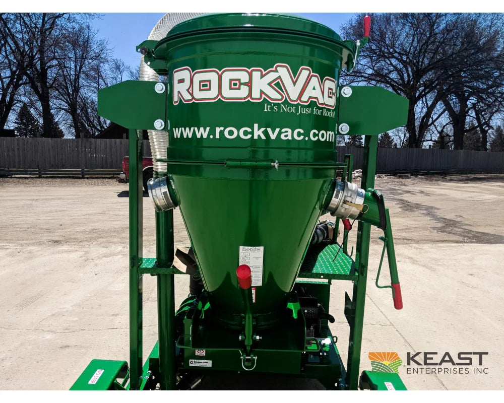Christianson Rock Vac Towable Industrial Vacuum 24 HP For Construction & Landscaping Rock Vacs