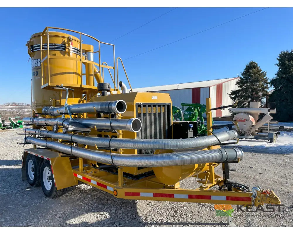 Christianson VacBoss 6068D Grain Vac Diesel 6’’ Intake 5,000 Bu/Hr Grain Vacs