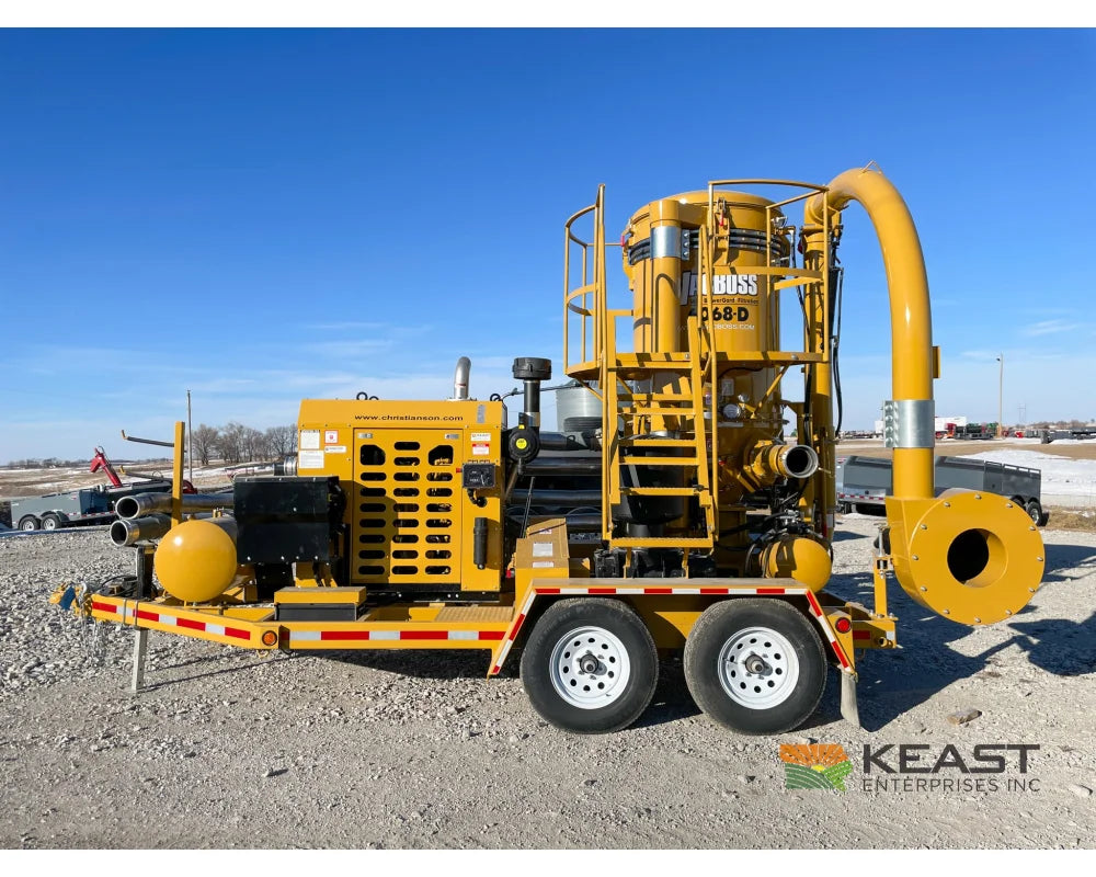Christianson VacBoss 6068D Grain Vac Diesel 6’’ Intake 5,000 Bu/Hr Grain Vacs