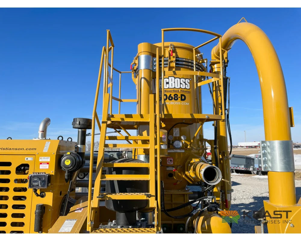 Christianson VacBoss 6068D Grain Vac Diesel 6’’ Intake 5,000 Bu/Hr Grain Vacs