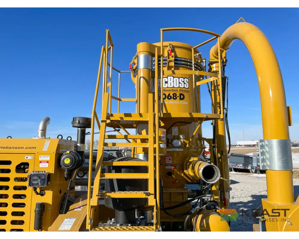 Christianson VacBoss 6068D Grain Vac Diesel 6’’ Intake 5,000 Bu/Hr Grain Vacs