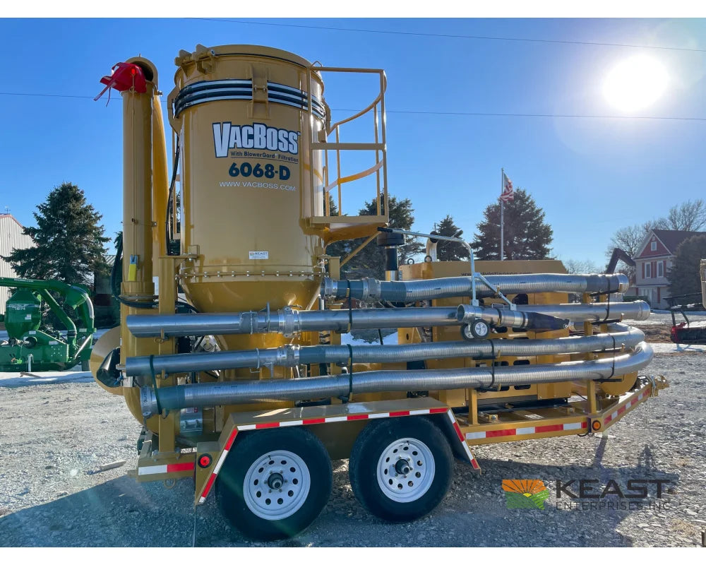 Christianson VacBoss 6068D Grain Vac Diesel 6’’ Intake 5,000 Bu/Hr Grain Vacs
