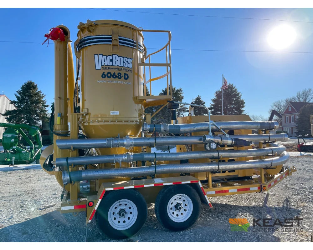 Christianson VacBoss 6068D Grain Vac Diesel 6’’ Intake 5,000 Bu/Hr Grain Vacs