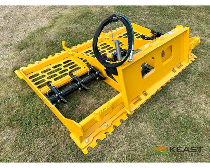 CL Fabrication 84’’ Land Leveler 3/4’’ AR400 Scarifier Teeth Skid Steer Mount Land Levelers