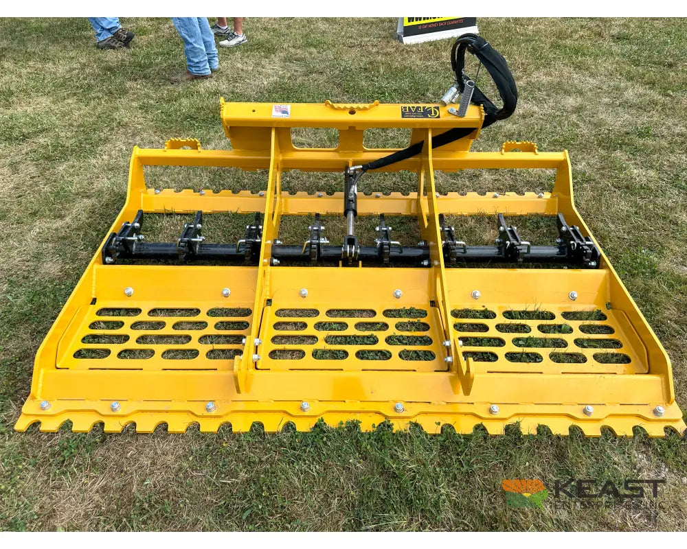 CL Fabrication 84’’ Land Leveler 3/4’’ AR400 Scarifier Teeth Skid Steer Mount Land Levelers