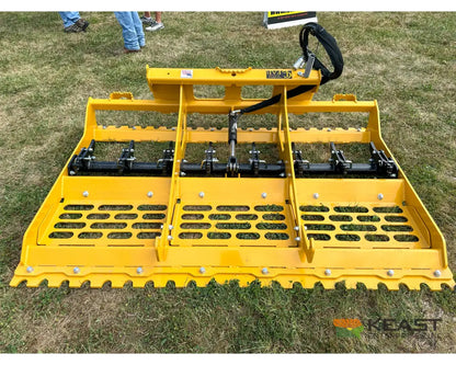 CL Fabrication 84’’ Land Leveler 3/4’’ AR400 Scarifier Teeth Skid Steer Mount Land Levelers