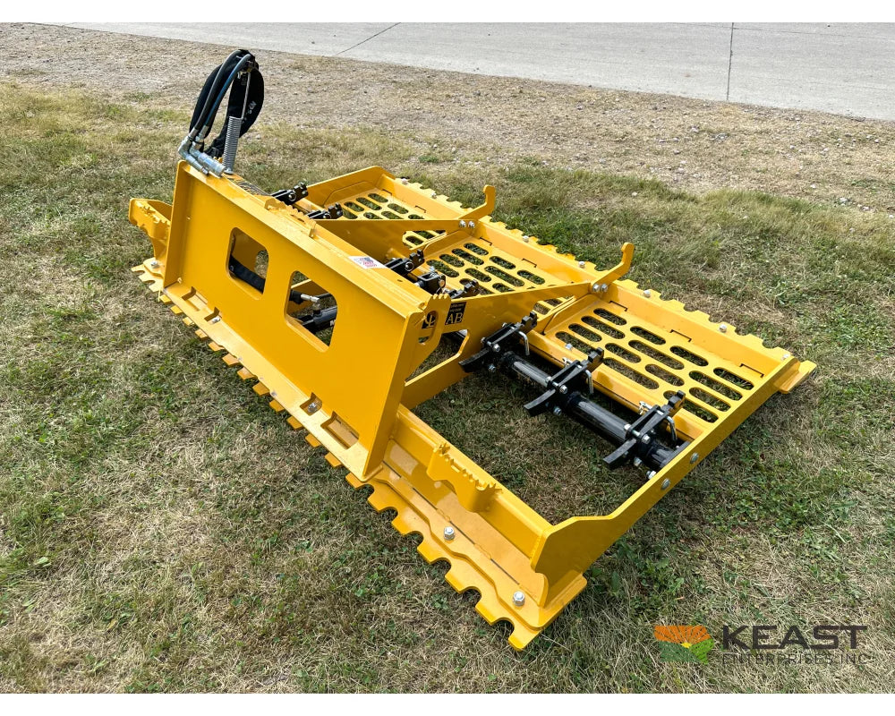 CL Fabrication 84’’ Land Leveler 3/4’’ AR400 Scarifier Teeth Skid Steer Mount Land Levelers