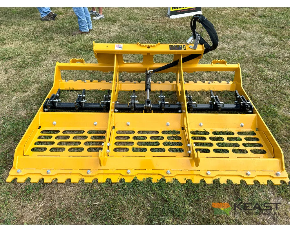 CL Fabrication 84’’ Land Leveler 3/4’’ AR400 Scarifier Teeth Skid Steer Mount Land Levelers