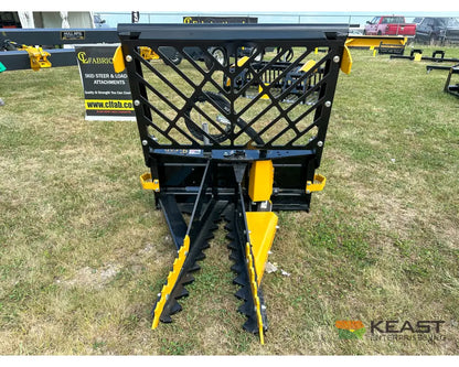 CL Fabrication Challenger Tree Puller 38’’ Opening AR400 Jaws Skid Steer Mount Tree Pullers