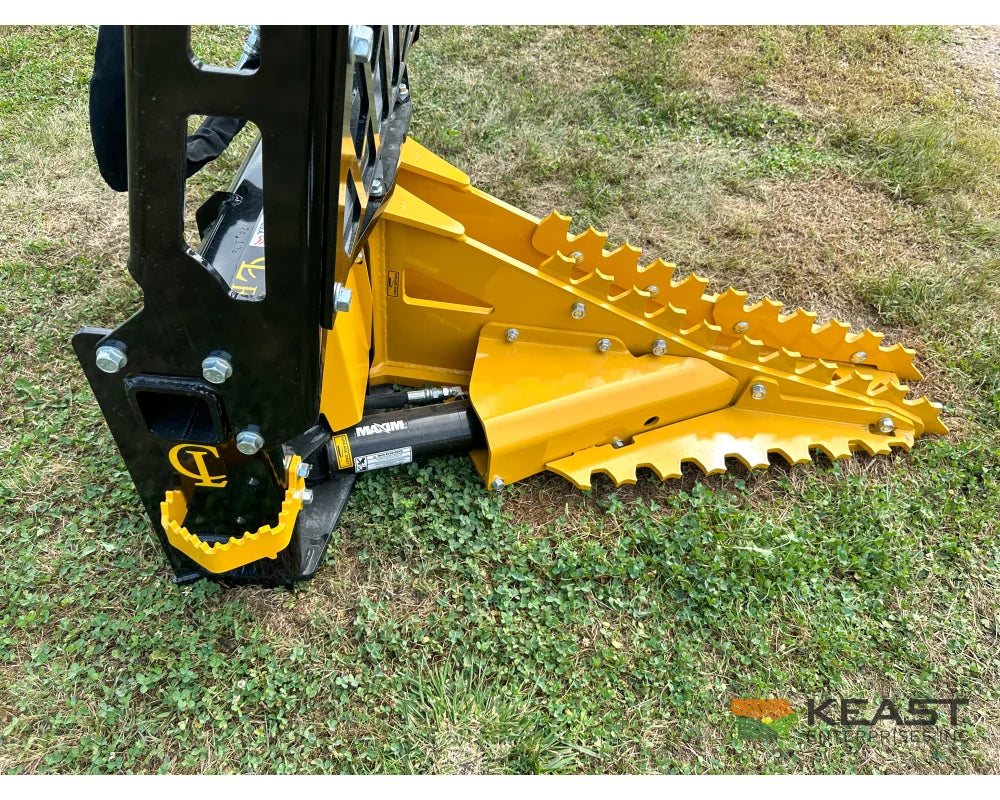 CL Fabrication Dominator Tree Puller 60’’ Opening AR400 Jaws 3/8’’ Cab Guard Skid Steer Mount Tree Pullers