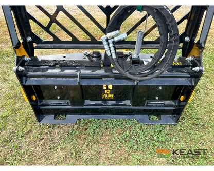 CL Fabrication Dominator Tree Puller 60’’ Opening AR400 Jaws 3/8’’ Cab Guard Skid Steer Mount Tree Pullers