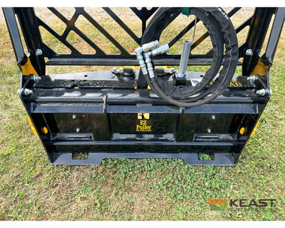 CL Fabrication Dominator Tree Puller 60’’ Opening AR400 Jaws 3/8’’ Cab Guard Skid Steer Mount Tree Pullers