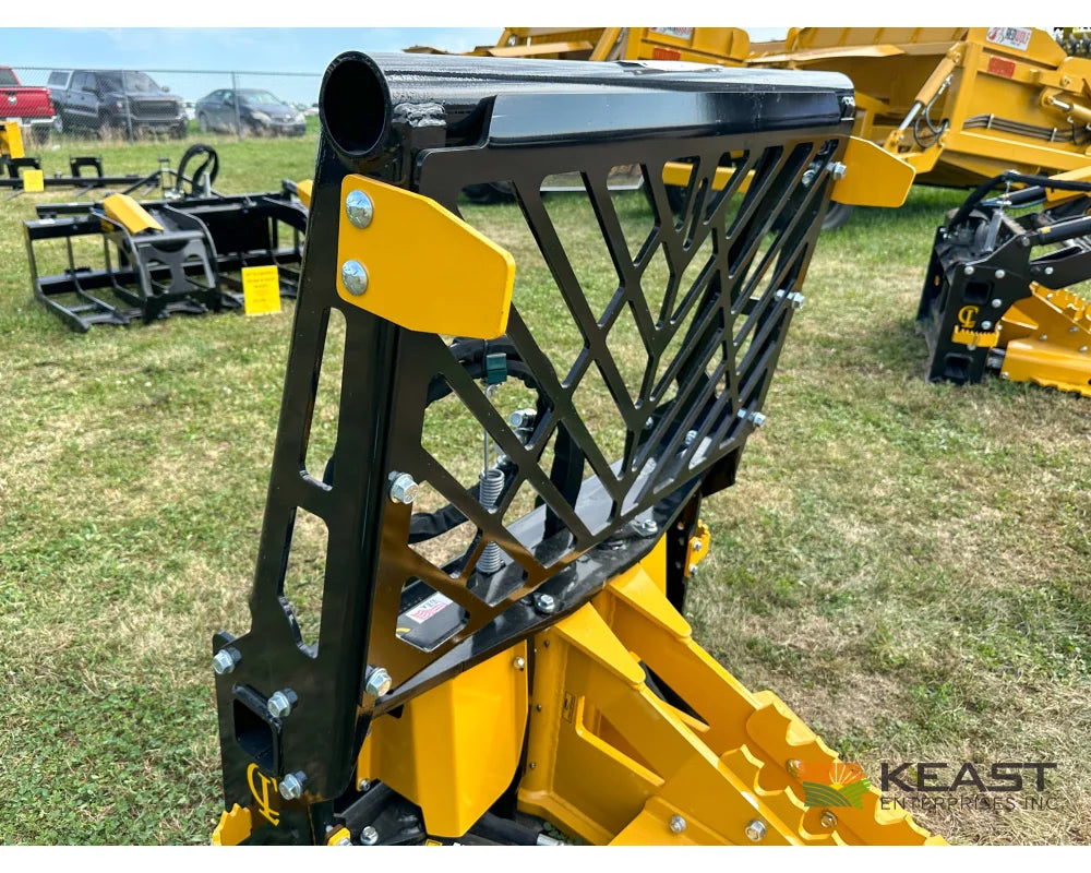 CL Fabrication Dominator Tree Puller 60’’ Opening AR400 Jaws 3/8’’ Cab Guard Skid Steer Mount Tree Pullers