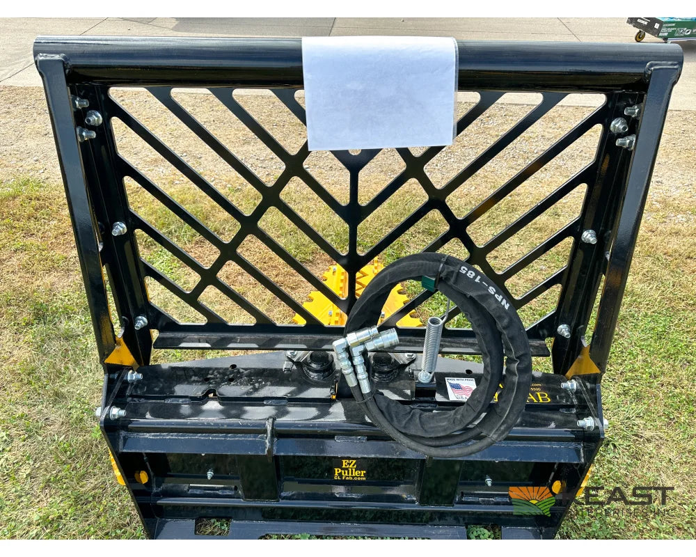 CL Fabrication Dominator Tree Puller 60’’ Opening AR400 Jaws 3/8’’ Cab Guard Skid Steer Mount Tree Pullers