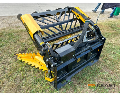 CL Fabrication Dominator Tree Puller GrappleGuard Hydraulic Grapple AR400 Jaws Skid Steer Mount Tree Pullers