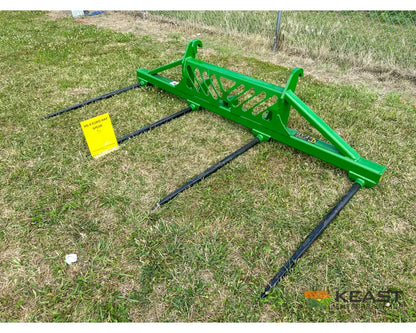 CL Fabrication EZ Bale 102’’ Four Spike Bale Spear 4x 49″ Spears 3 Point Mount Bale Spears