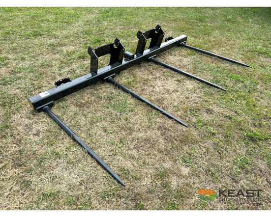 CL Fabrication EZ Bale 102-inch skid steer bale spear