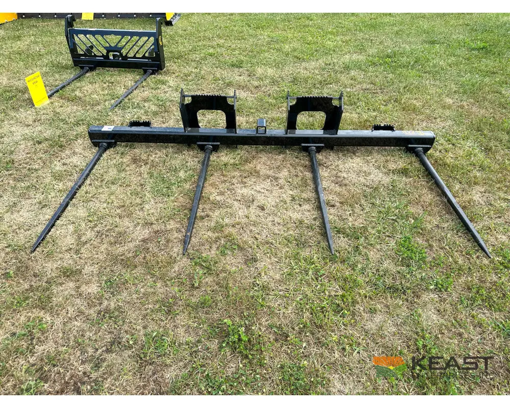 CL Fabrication EZ Bale 102’’ Four Spike Bale Spear 4x 49″ Spears Skid Steer Mount Bale Spears