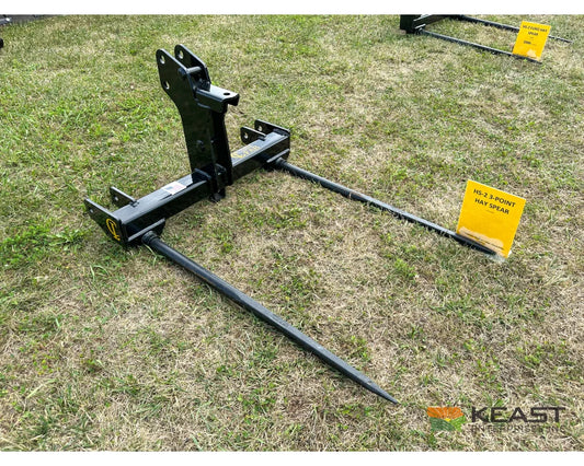 CL Fabrication EZ Bale three-point twin spear