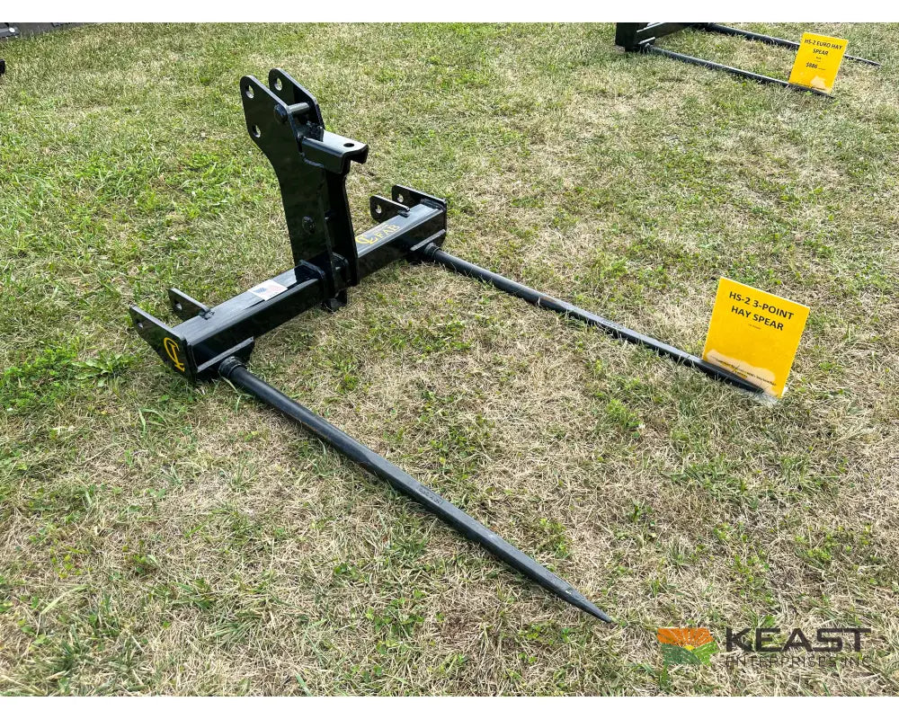 CL Fabrication EZ Bale Twin Spear Dual 49″ Spears 3 Point Mount Bale Spears