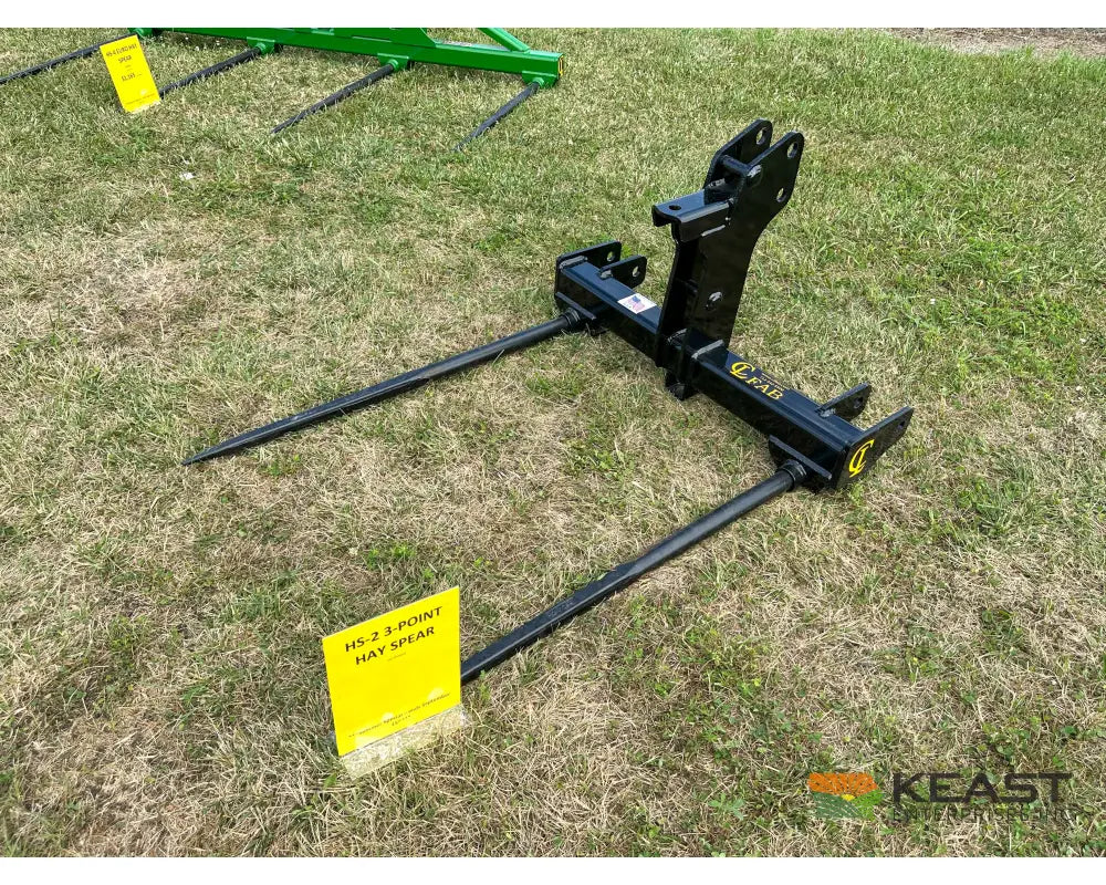 CL Fabrication EZ Bale Twin Spear Dual 49″ Spears 3 Point Mount Bale Spears