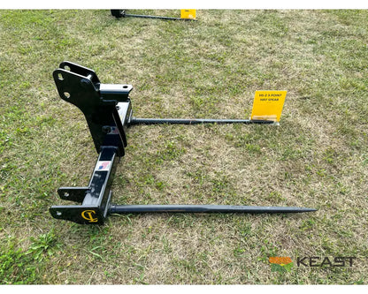 CL Fabrication EZ Bale Twin Spear Dual 49″ Spears 3 Point Mount Bale Spears