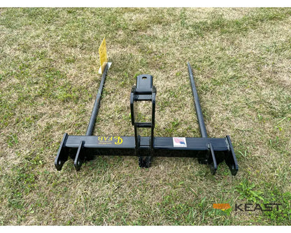 CL Fabrication EZ Bale Twin Spear Dual 49″ Spears 3 Point Mount Bale Spears
