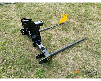 CL Fabrication EZ Bale Twin Spear Dual 49″ Spears 3 Point Mount Bale Spears