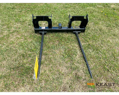 CL Fabrication EZ Bale Twin Spear Dual 49″ Spears Skid Steer Mount Bale Spears