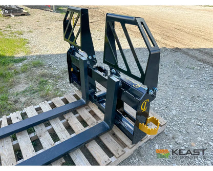CL Fabrication EZ Pallet Forks 45″ Width 48″ Forks 5250 lb Rated Carriage Pallet Forks