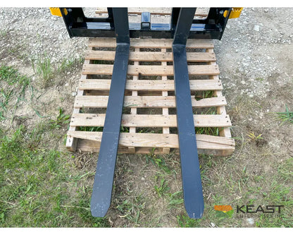 CL Fabrication EZ Pallet Forks 45″ Width 48″ Forks 5250 lb Rated Carriage Pallet Forks