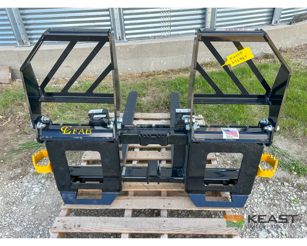 CL Fabrication EZ Pallet Forks 45″ Width 48″ Forks 5250 lb Rated Carriage Pallet Forks