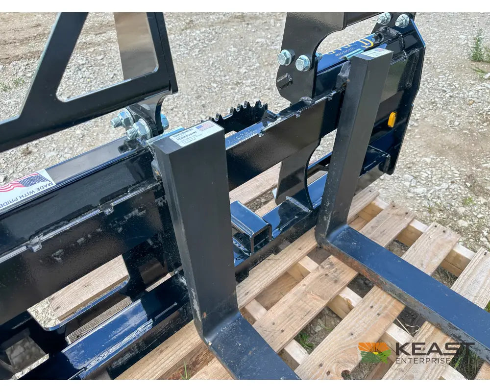 CL Fabrication EZ Pallet Forks 45″ Width 48″ Forks 5250 lb Rated Carriage Pallet Forks