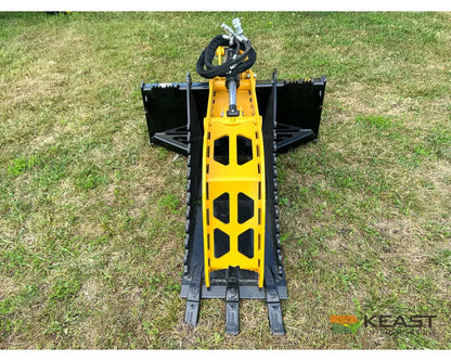 CL Fabrication Stump Bucket Hydraulic Grapple 65″ Opening Skid Steer Mount Stump Buckets