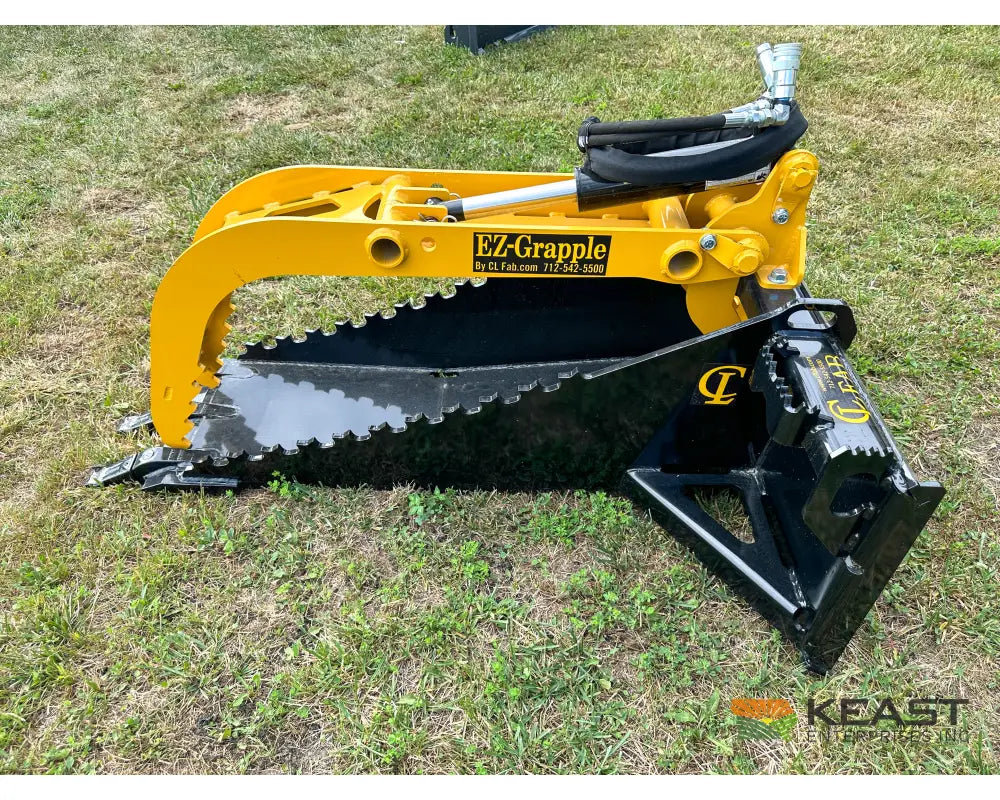 CL Fabrication Stump Bucket Hydraulic Grapple 65″ Opening Skid Steer Mount Stump Buckets