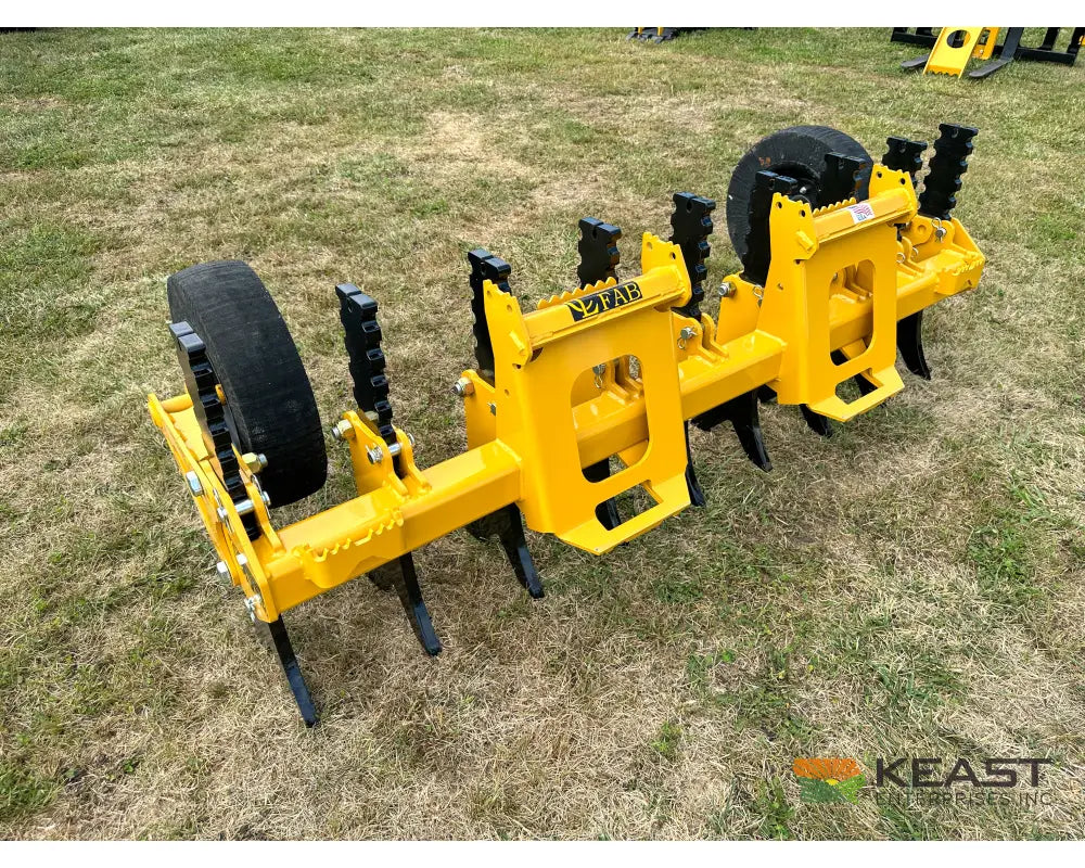 CL Fabrication XR Ripper XR84-9 84’’ Width 9 Teeth Gauge Wheels Skid Steer Mount Rippers
