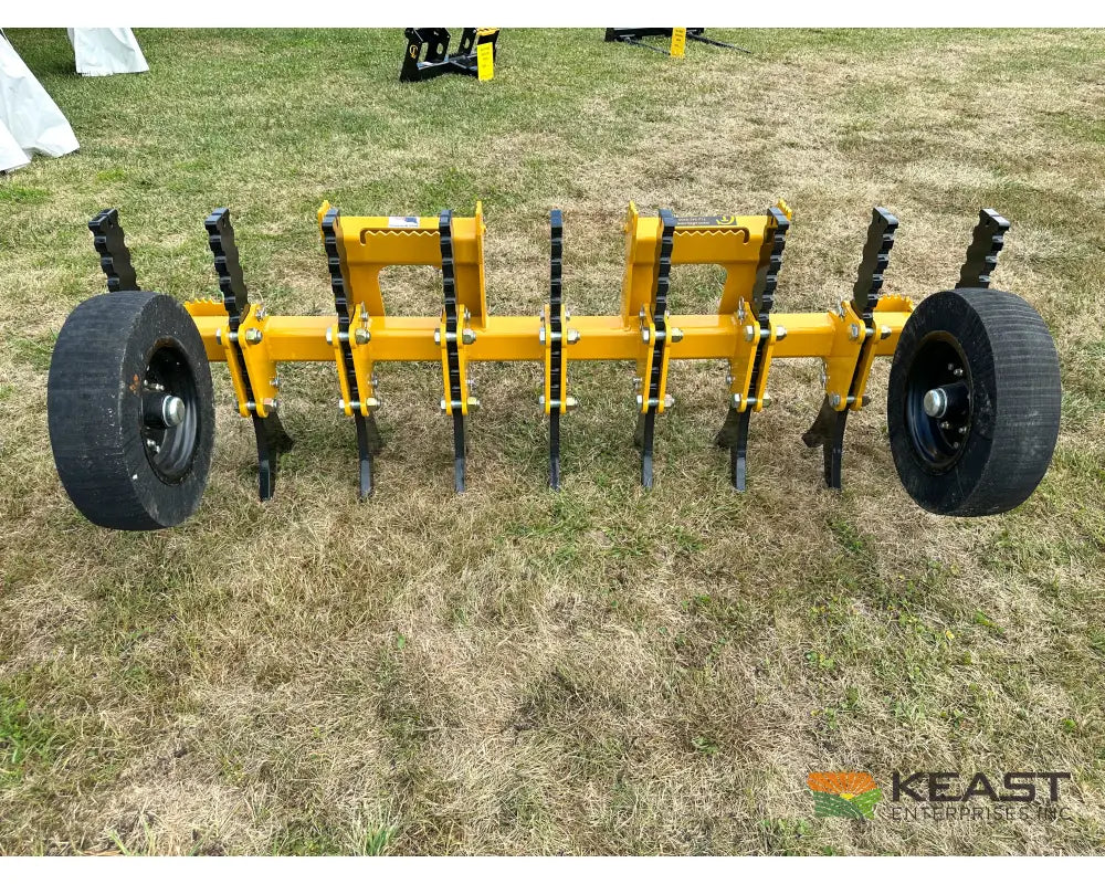 CL Fabrication XR Ripper XR84-9 84’’ Width 9 Teeth Gauge Wheels Skid Steer Mount Rippers