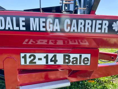 Cloverdale 12-14 Mega Bale Carrier - Self Loading Arm Stainless Steel Deck Tandem Axle Bale Carriers