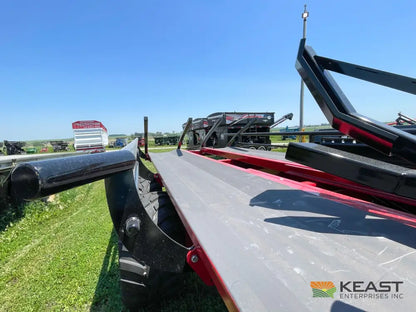 Cloverdale 12-14 Mega Bale Carrier - Self Loading Arm Stainless Steel Deck Tandem Axle Bale Carriers