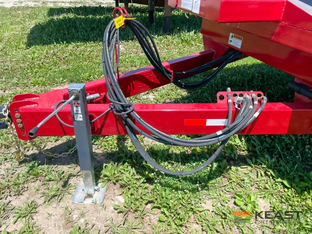 Cloverdale 12-14 Mega Bale Carrier - Self Loading Arm Stainless Steel Deck Tandem Axle Bale Carriers