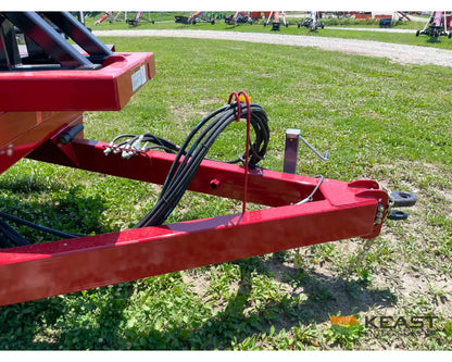Cloverdale 12-14 Mega Bale Carrier - Self Loading Arm Stainless Steel Deck Tandem Axle Bale Carriers