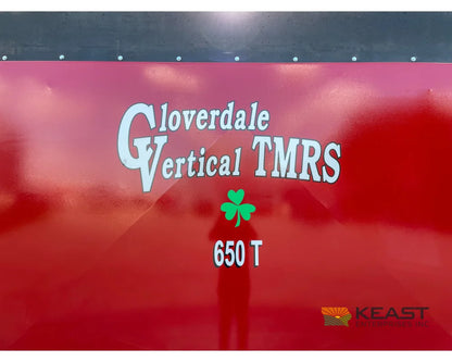 Cloverdale 650T Feed Wagon 830 Cu Ft Capacity WeighTronix Scale Feed Wagons